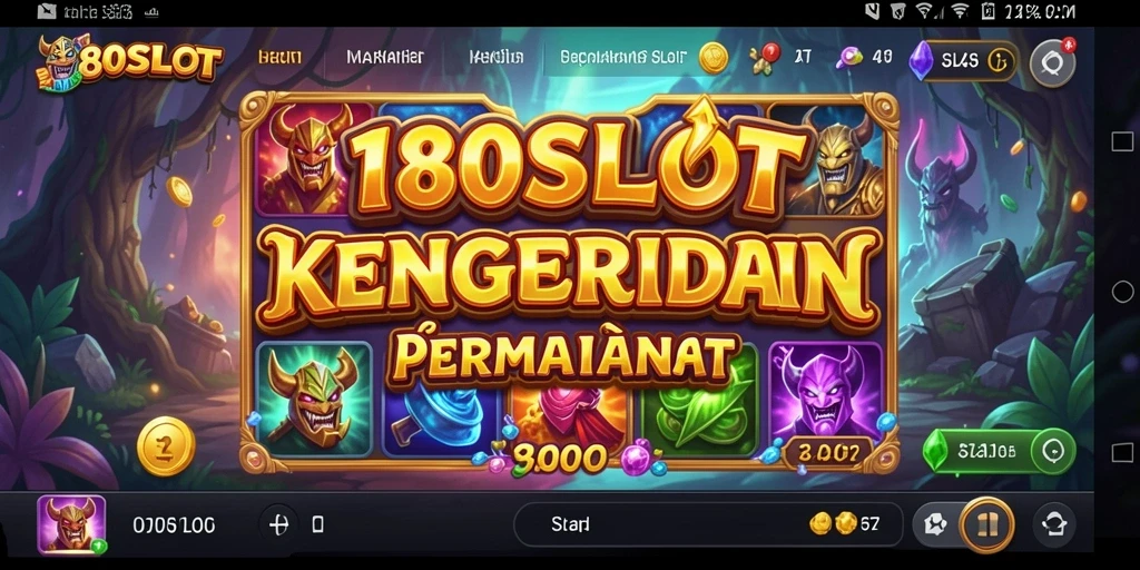 Tampilan gameplay 180SLOT yang menakutkan dan penuh ketegangan.