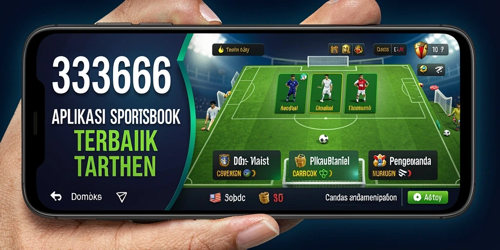Tangkapan layar dari gameplay taruhan olahraga di 333666.