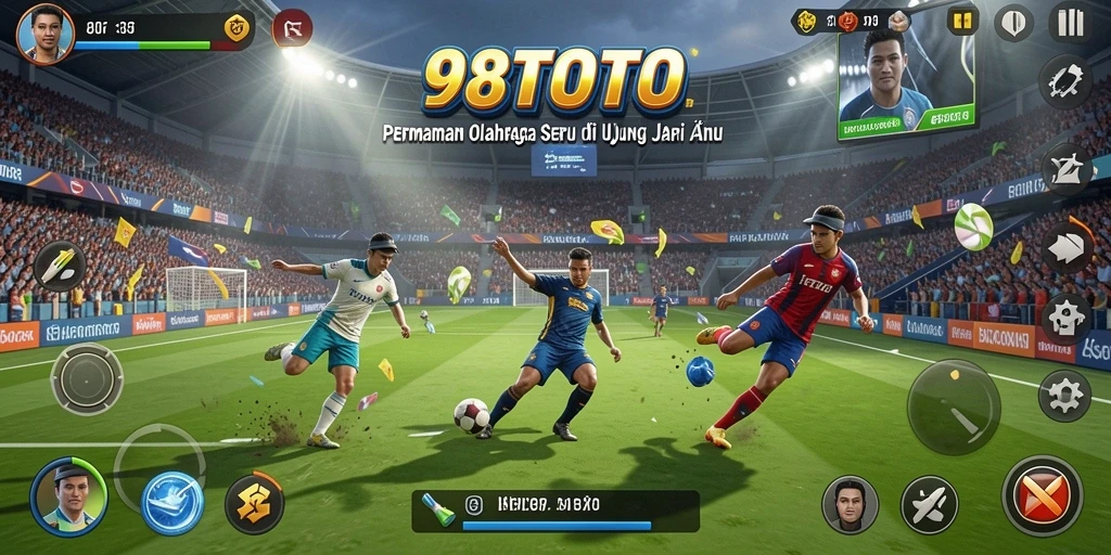 Tampilan gameplay seru dan menegangkan di 98TOTO.