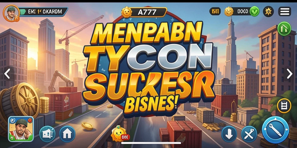 Tampilan screenshot A7777 menunjukkan strategi dan gameplay Tycoon yang menarik.
