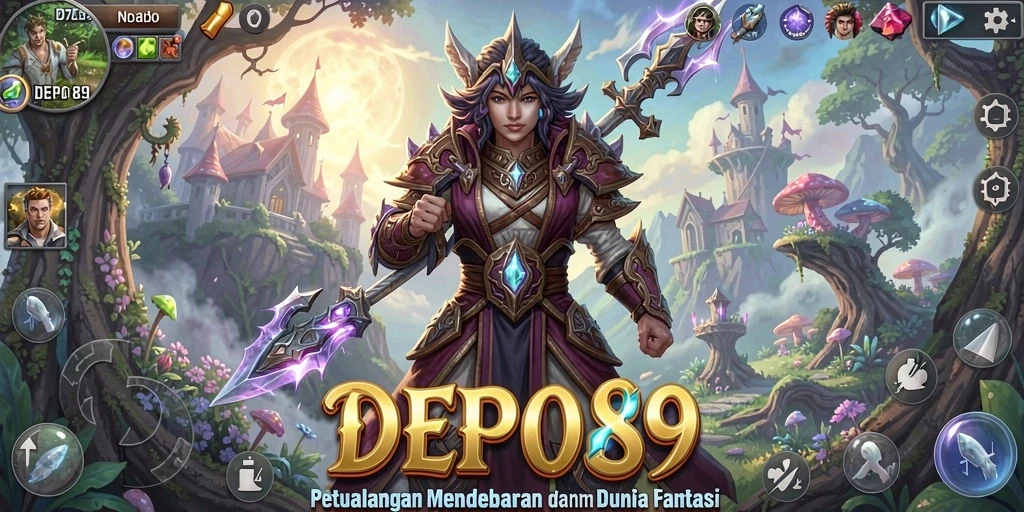 Screenshot gameplay DEPO89 menampilkan aksi mendebarkan dalam dunia petualangan.