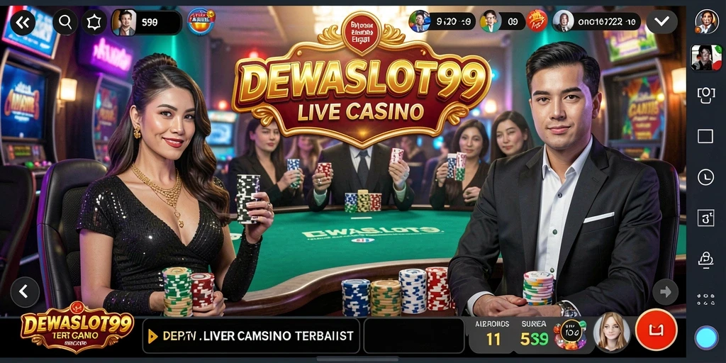 Tampilan gameplay seru di DEWASLOT99 dengan dealer langsung.