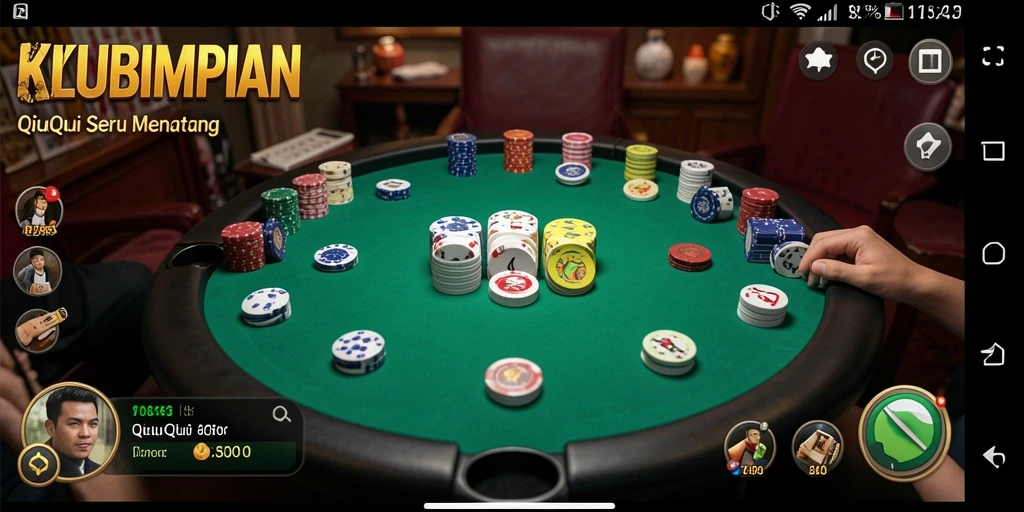Screenshot gameplay QiuQiu yang menarik di KLUBIMPIAN.