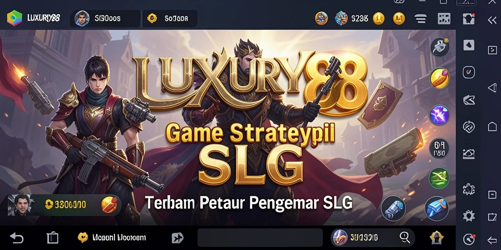 Tampilan gameplay seru dari LUXURY88 yang menampilkan strategi pertempuran.