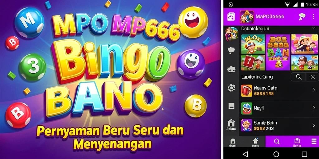 Screenshot utama menunjukkan gameplay seru dari MPO666 Bingo.