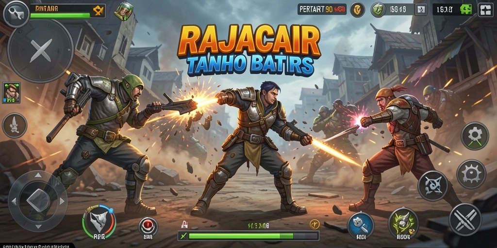 Tampilan menarik dari gameplay RAJACAIR yang penuh aksi.