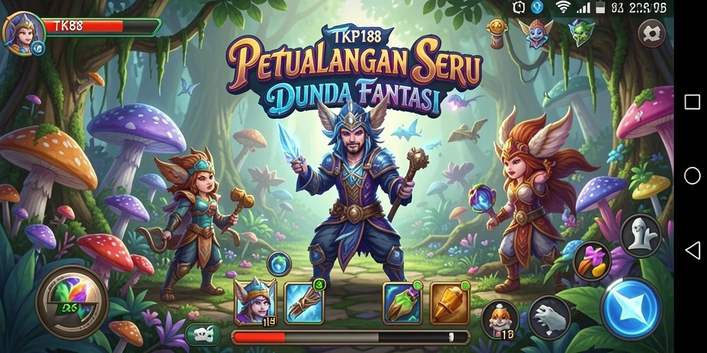 Screenshot gameplay TKP188 menampilkan aksi mendebarkan di dunia petualangan.