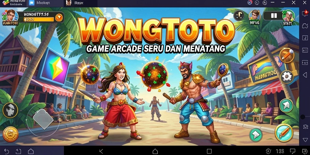 Tampilan gameplay seru dari WONGTOTO yang penuh tantangan.